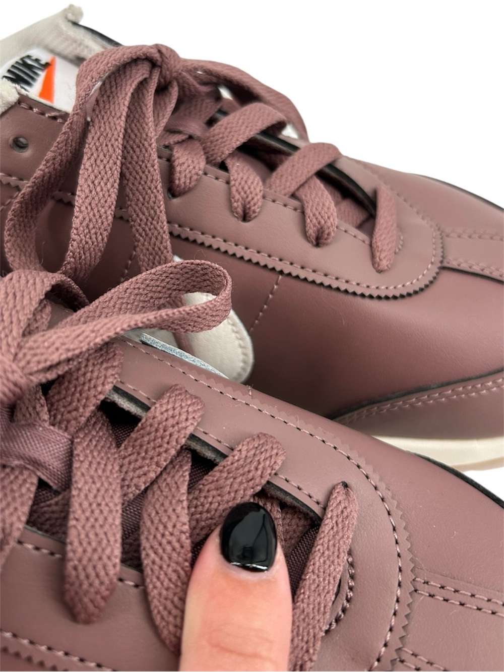 NEW Nike Pacific Leather Sneakers in Smokey Mauve Pink Womens Size 9 READ - Picture 2 of 10